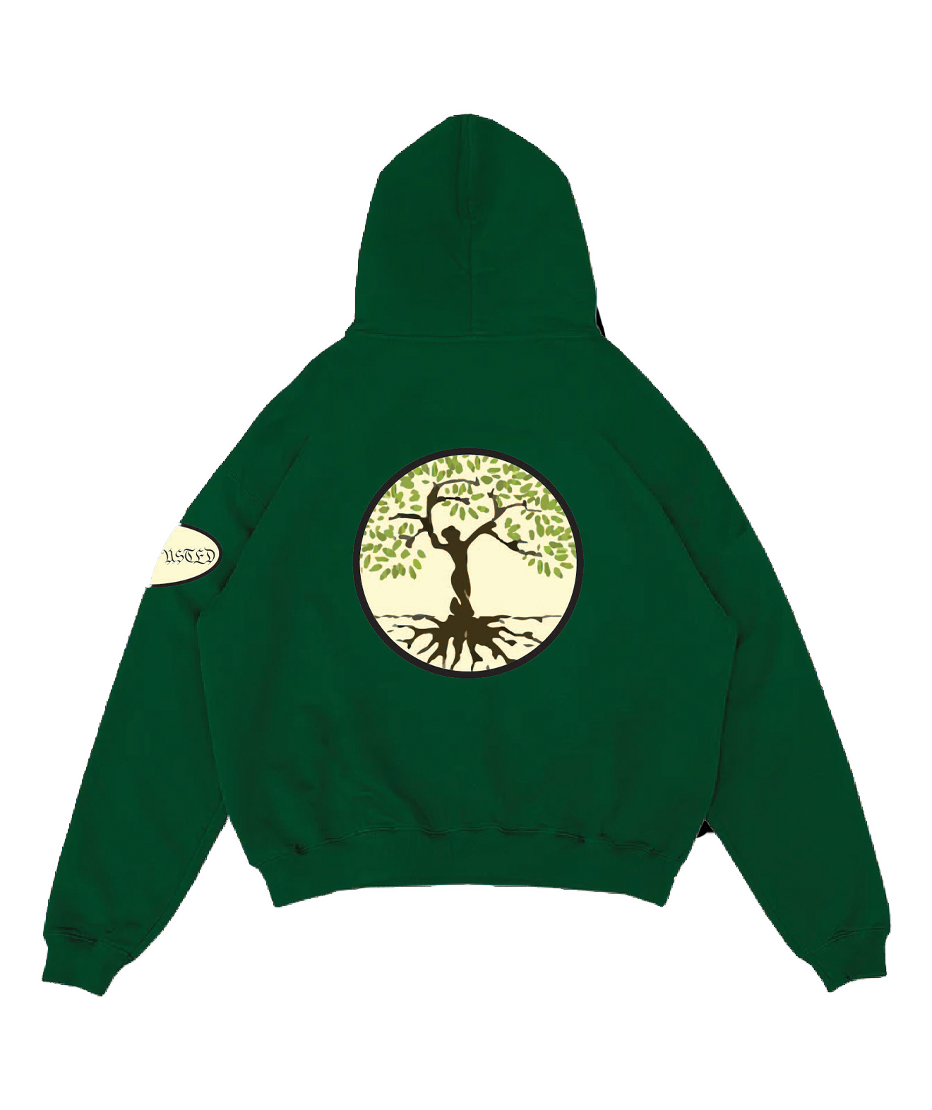 " Forest Green " Essence Hoodie