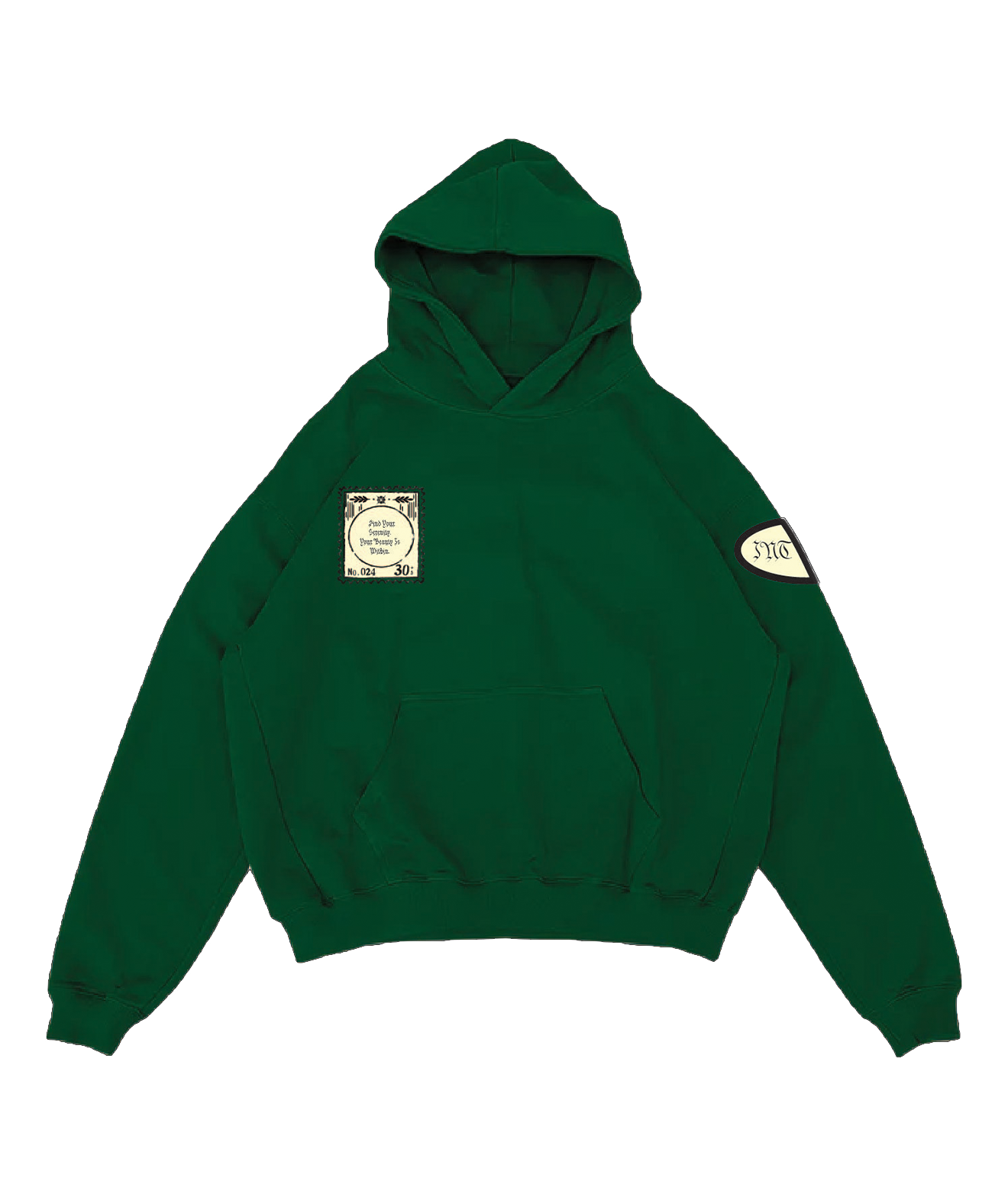 " Forest Green " Essence Hoodie